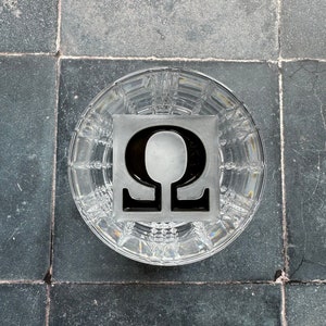 Molde para cubitos de hielo con letras griegas, ideal para fraternidades, hermandades y aquellos con un Dionisio interior