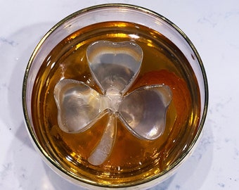 Shamrock Ice Cube Mold: St Patrick's Day Clover Silicone Tray