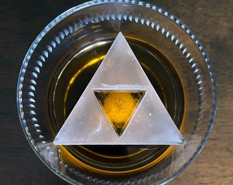 Triforce Ice Tray – Sierpiński Triangle Ice Mold for Legendary Cocktails