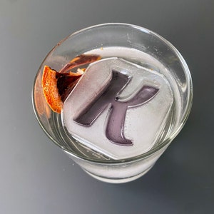 Personalized Ice 2.5 inch in Amalfi Font