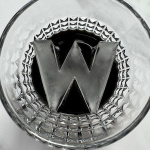 Molde para hielo con forma de letra: un gran regalo para los amantes de las bebidas y los mixólogos. ¡Para hielo, velas, jabón y más! ¡Nunca pierdas tu bebida!