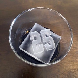 Collegiate Font Ice Mold
