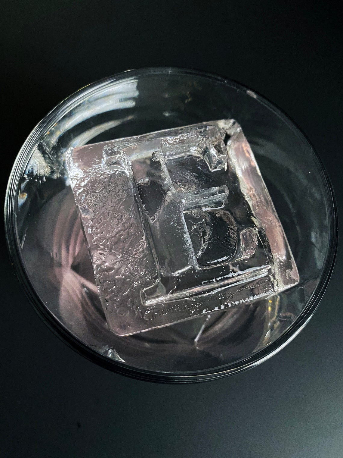 Monogrammed Ice Cube Tray 2.1 Inch Etsy