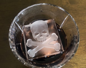 Custom Ice Cube Molds 2.1 Inch - Personalized – Honest Ice