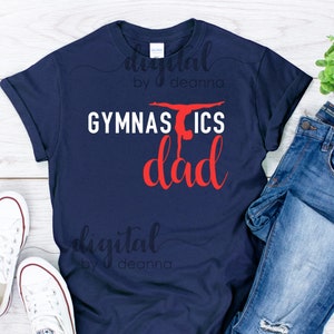 Gymnastics Dad, SVG, PNG, JPG, shirt, digital download, decal