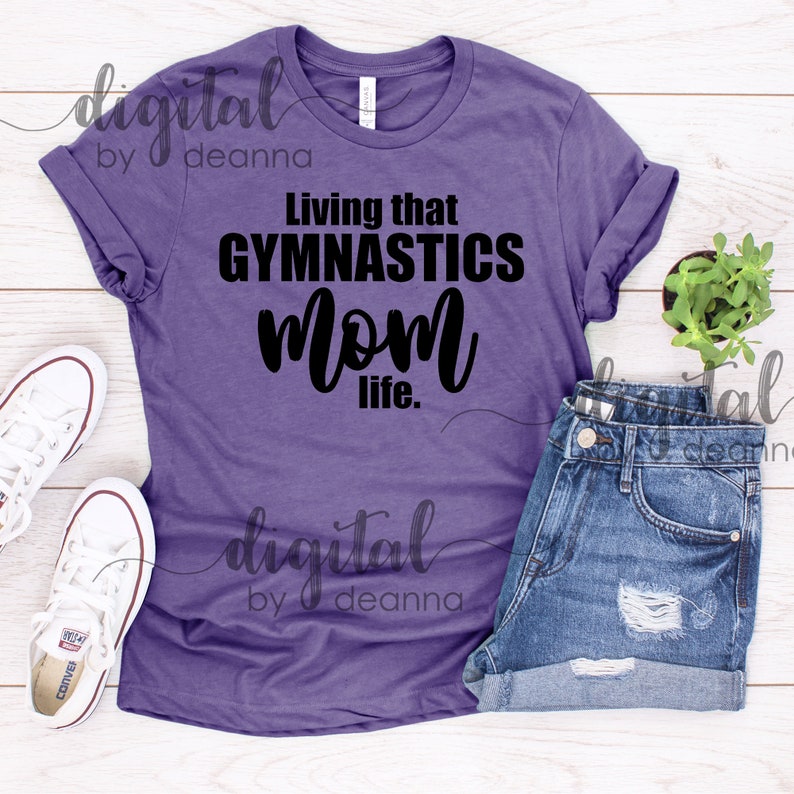 Download Living that Gymnastics Mom Life SVG JPG PNG | Etsy