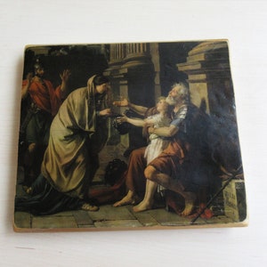 Flavius Belisarius wall art - eastern roman empire, Belisarius Begging for Alms, byzantine empire, byzantine art, roman art - 100% handmade