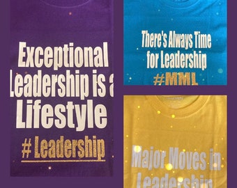 Leadership T-shirts