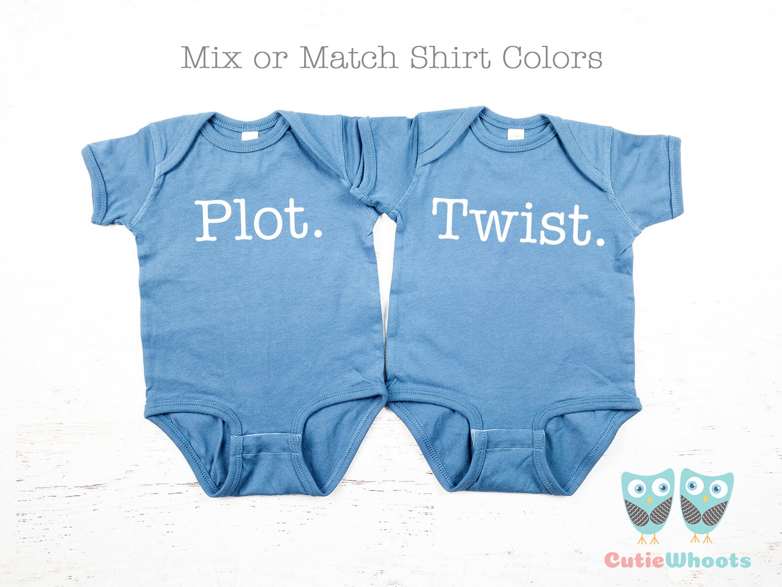 Funny Twin Baby Shirts Twin Toddler Shirts Boy Girl Twins Etsy