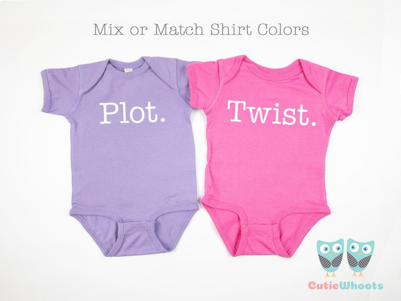 Funny Twin Baby Shirts Twin Toddler Shirts Boy Girl Twins Etsy