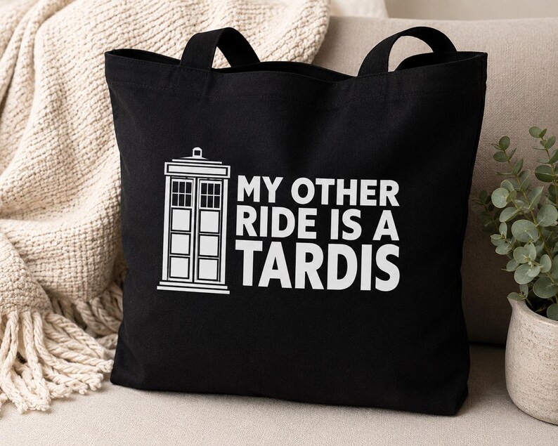 My Other Ride is A Tardis Digital Image Doctor Who (SVG, PNG, JPG ...