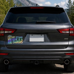 My Other Ride is A Tardis Digital Image Doctor Who (SVG, PNG, JPG ...