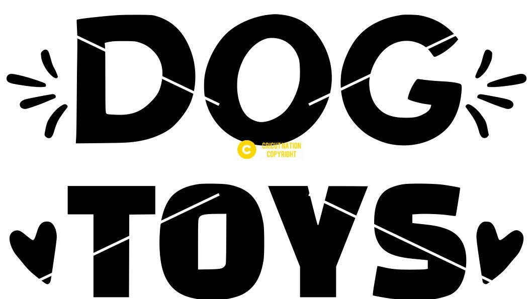 Dog Toys digital sign Get SVG and PNG Perfect for making dog Etsy