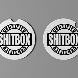 Certified Shitbox Digital Image SVG PNG JPG Download Print Cut ...