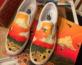 vans custom etsy