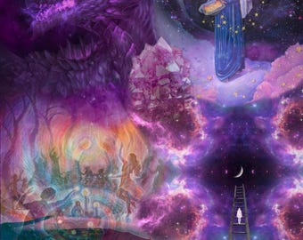 Dragon Spirit Guide Reading ~ Oracle cards & custom digital art