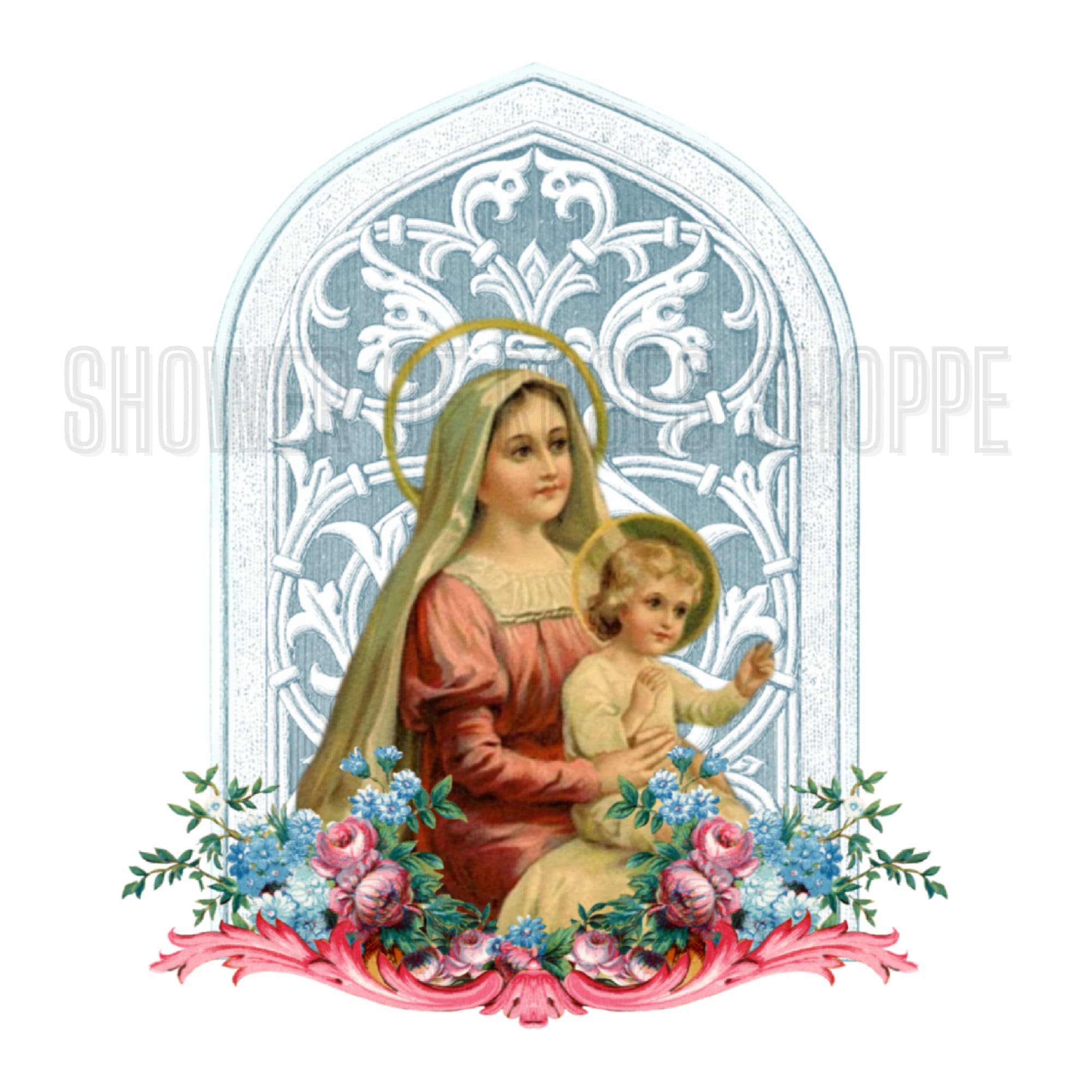 Mary Jesus Mother Clipart