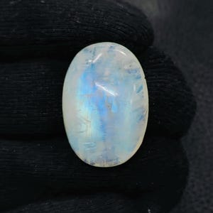 Rainbow Moonstone 30X20X9 MM Beautiful Full Flashy Rainbow Moonstone  Oval Shape Cabochon Gemstone Gift For Her Wholesaler Gemstone