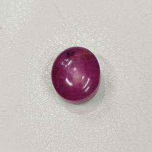 Best Purple Sapphire Star Gemstone Cabochon Size 13X11X8 MM Oval Shape Sapphire Star 1 Pieces Use For Her Pendent Jewelry Christmas For Gift