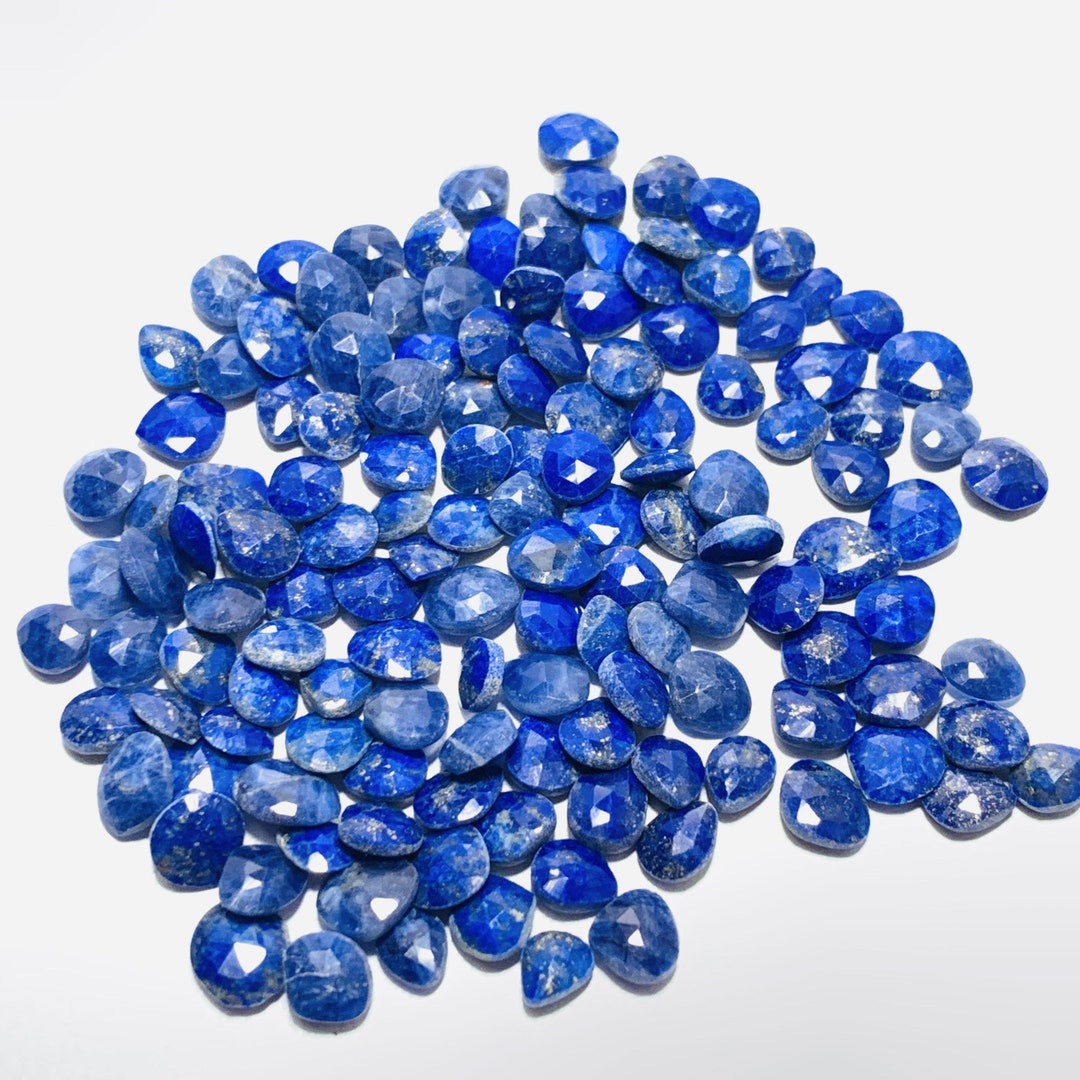 Royal Blue Lapis Lazuli Briolette Size 7x10x4mm Heart Shape Natural ...