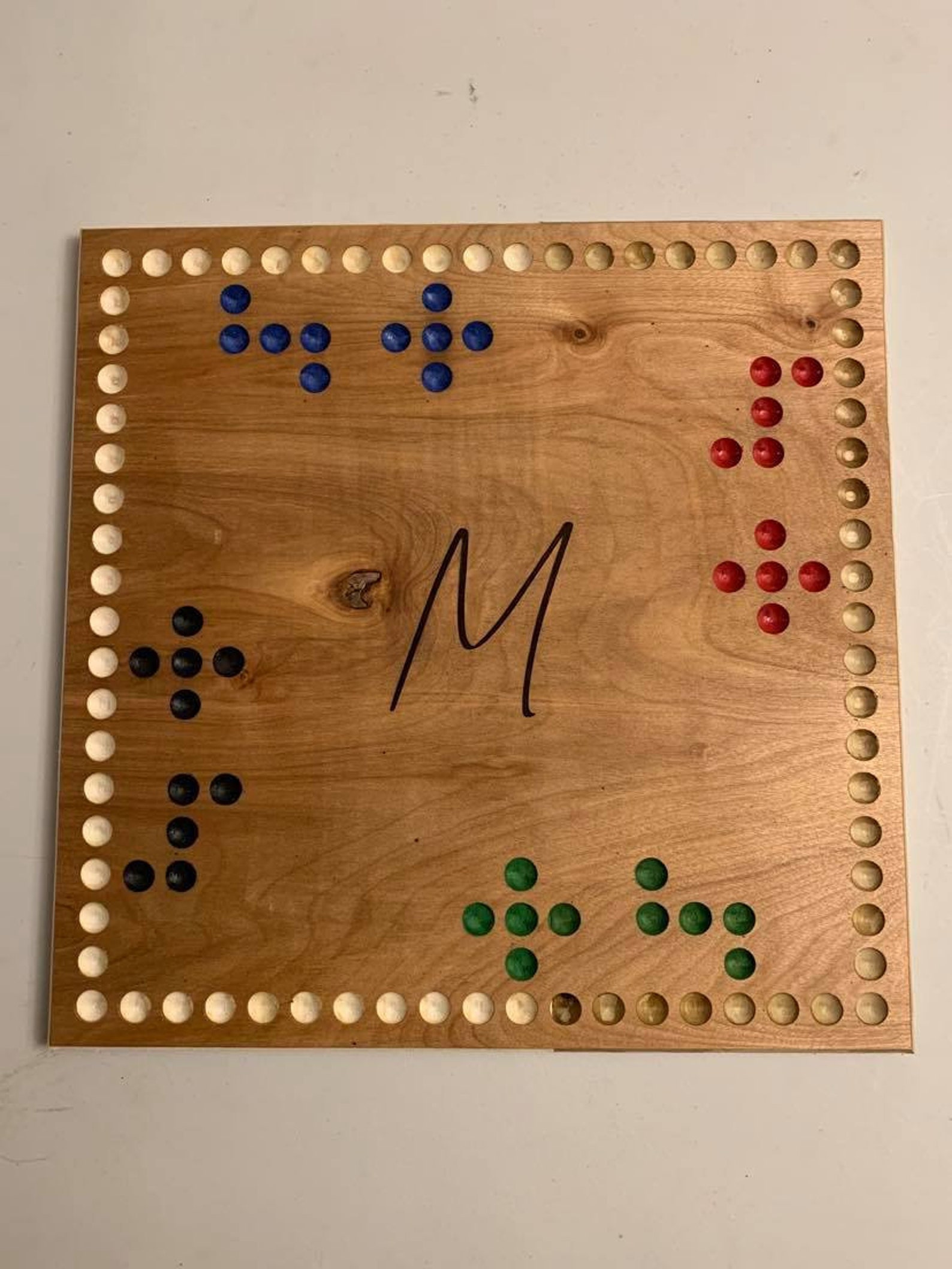 Jokers and Marbles Board Game. Sorry Game. Card Game. Marble Etsy