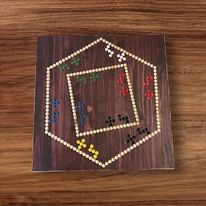 Jokers and Marbles board game. Sorry game. card game. Marble Game. Wahoo, Aggravation. Double sided 3,4,5 and 6 player board game