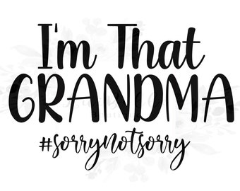 Download Funny Grandma Svg Etsy