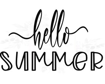 Download Hello Summer Svg Etsy