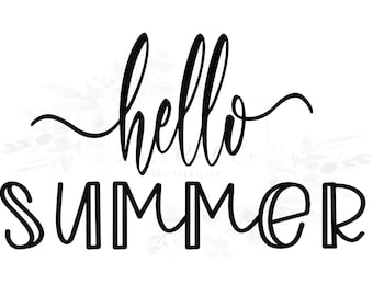 Hallo Sommer SVG