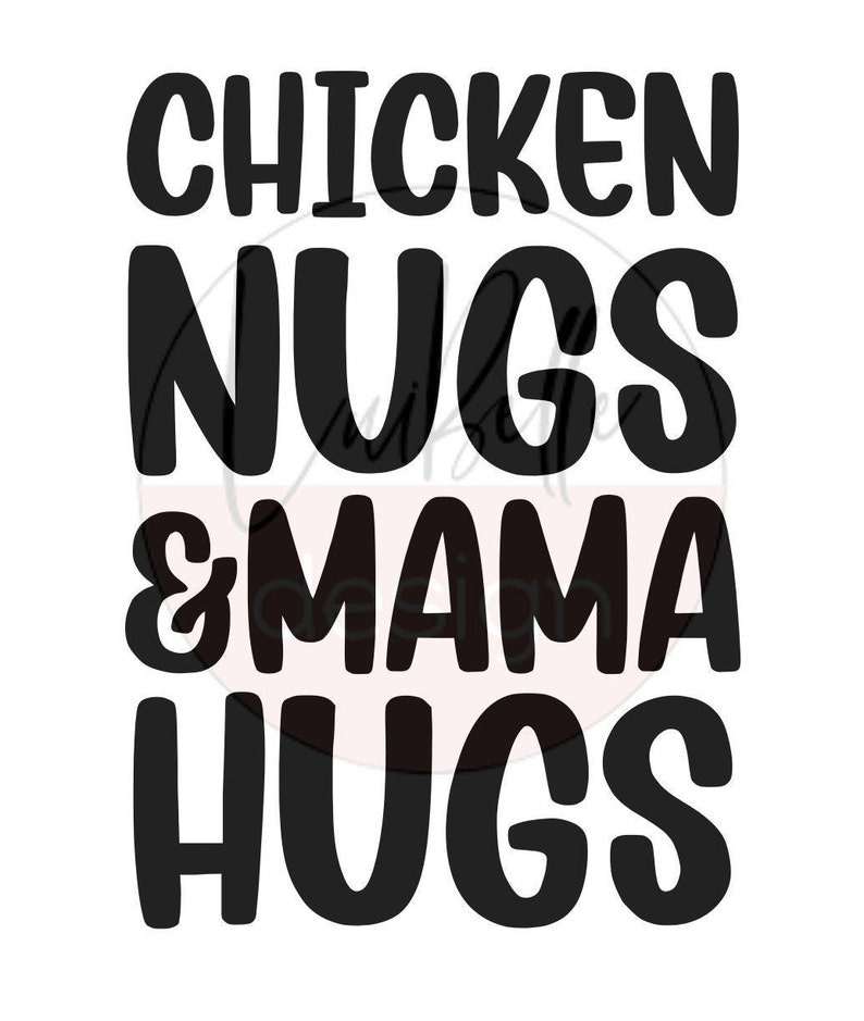 Download Chicken Nugs and Mama Hugs Svg Little Boy Svg Boys T-Shirt ...