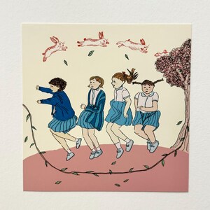 Kunstprint/kaart/muurdecoratie - We waren allemaal ooit een kind. Afdruk jeugdherinneringen. Nostalgische print. Afbeelding afdrukken
