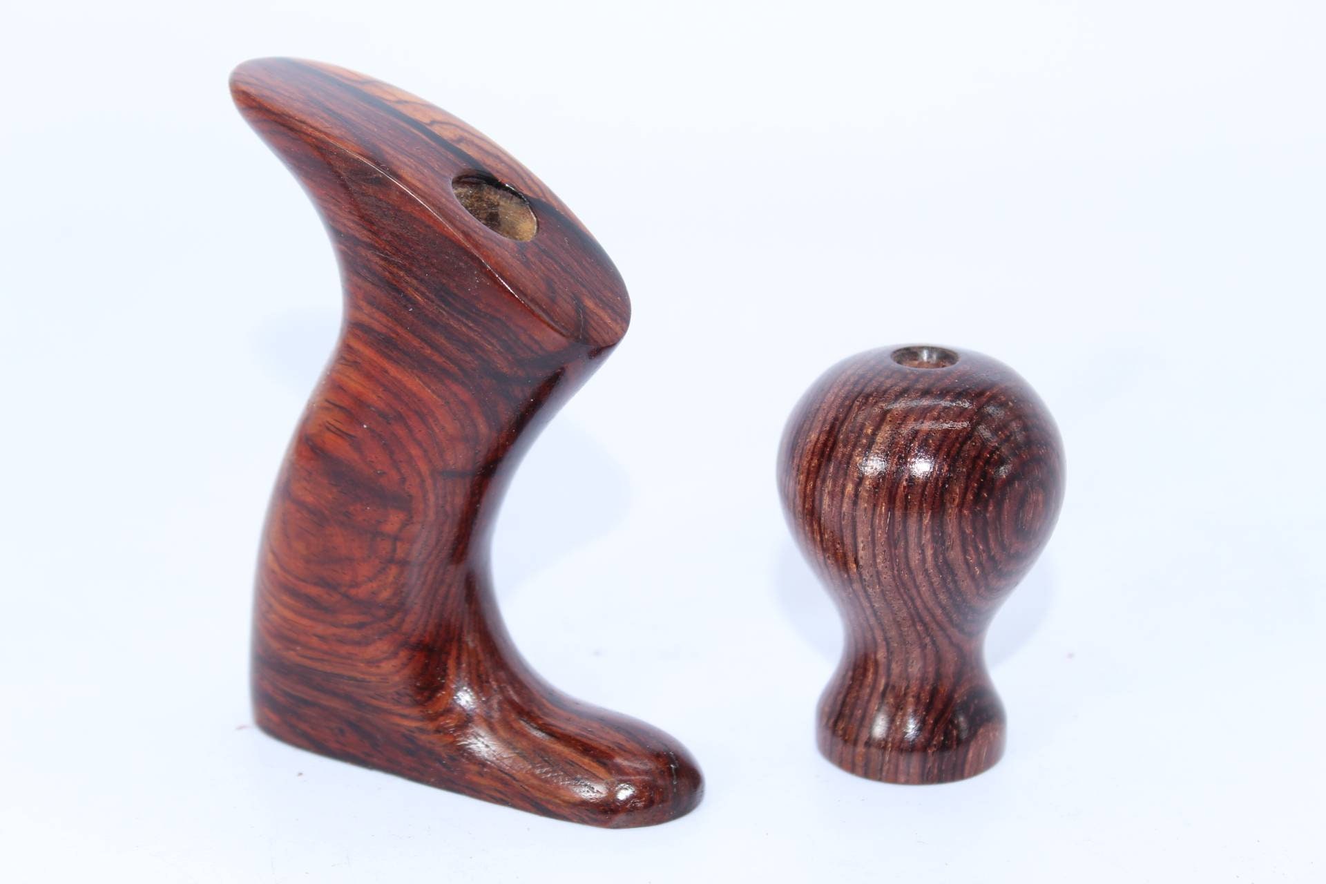 Exotic East Indian Rosewood Plane Tote & Knob for Stanley No 5, 605 Thru 8,  608 Style Plane Choose Low or High Knob Hand Crafted 