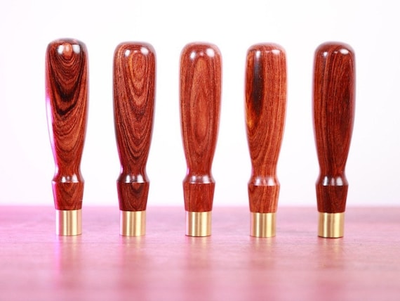 1 Custom Made Cocobolo Tange Chisel Handle For Narex Richter, or other Tange Chisels price is for each handle.