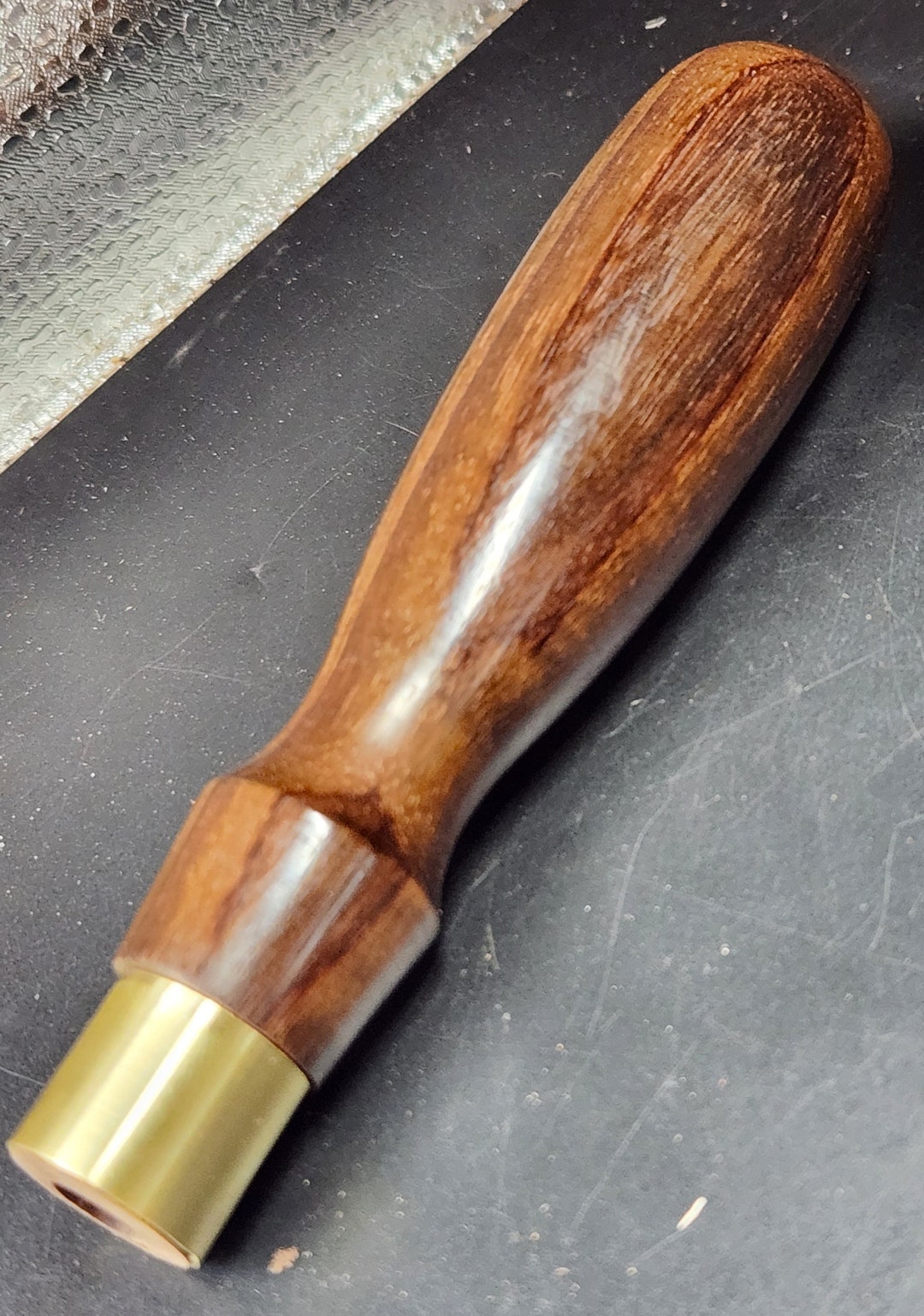 1 Custom Made East Indian Rosewood Tange Chisel Handle for Narex