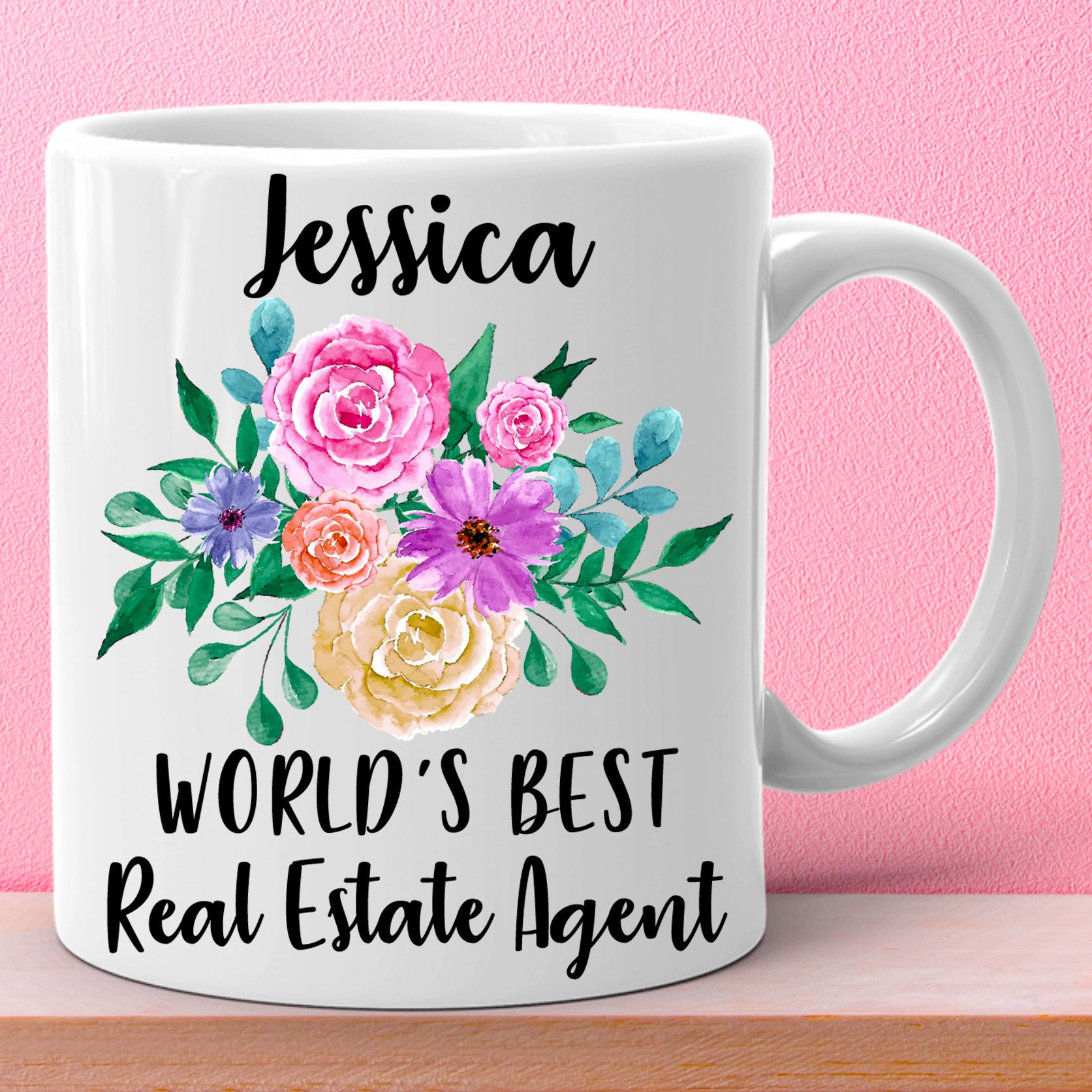 Real Estate Agent Gift Real Estate Agent Birthday Gift for Etsy