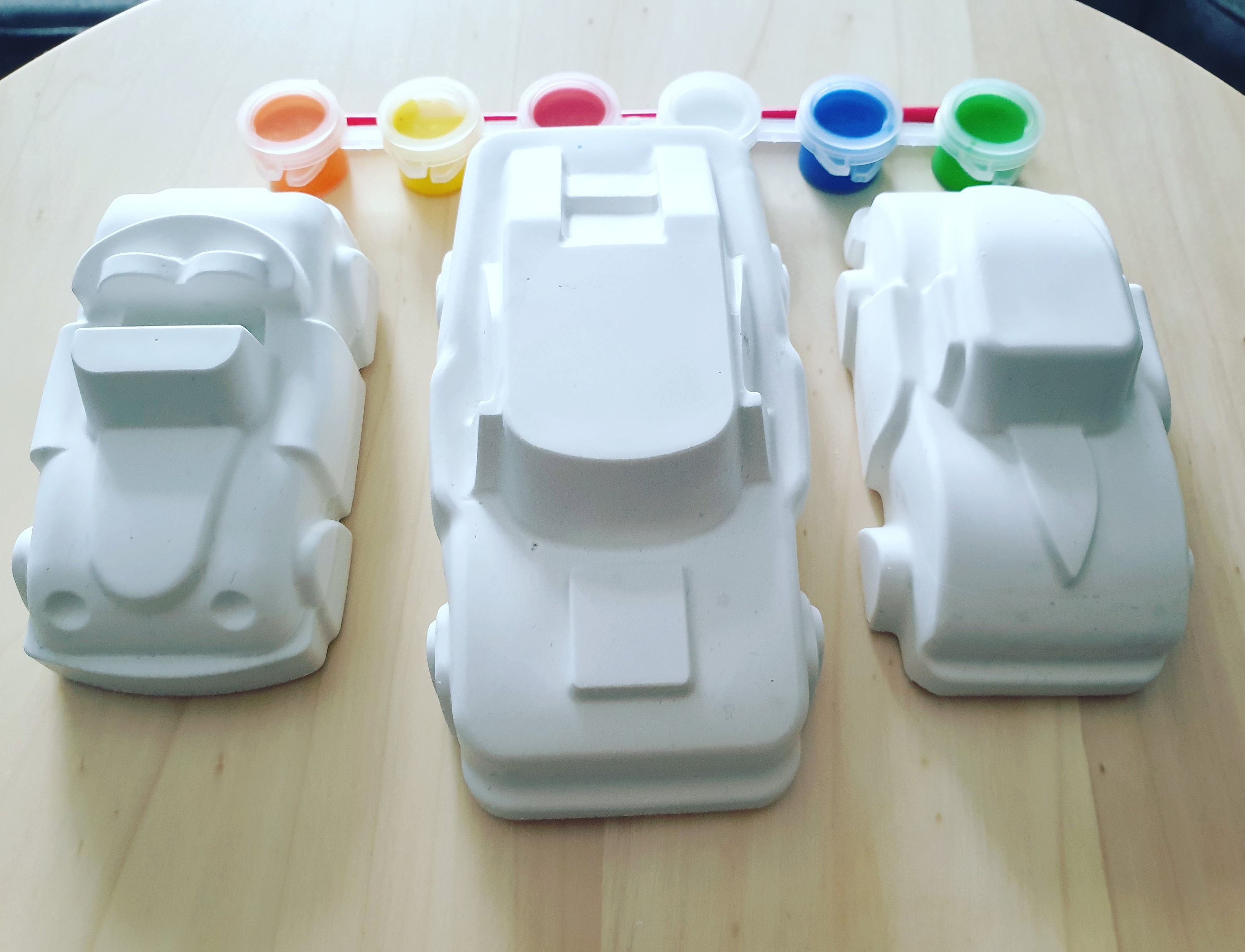 Super Cars Paint Your Own Set Etsy UK