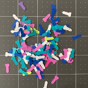 Penis Confetti 1/2"