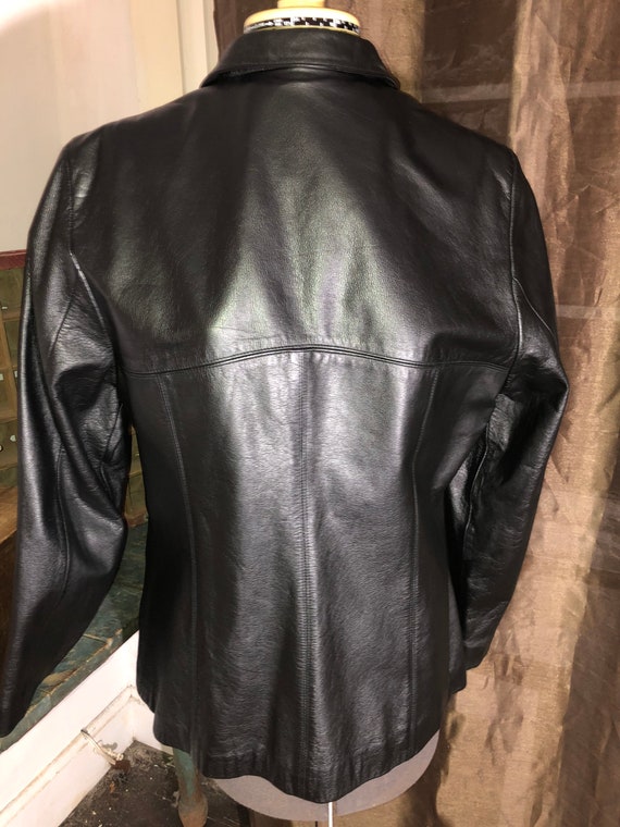 Vintage Wilson’s Leather Black Jacket XL