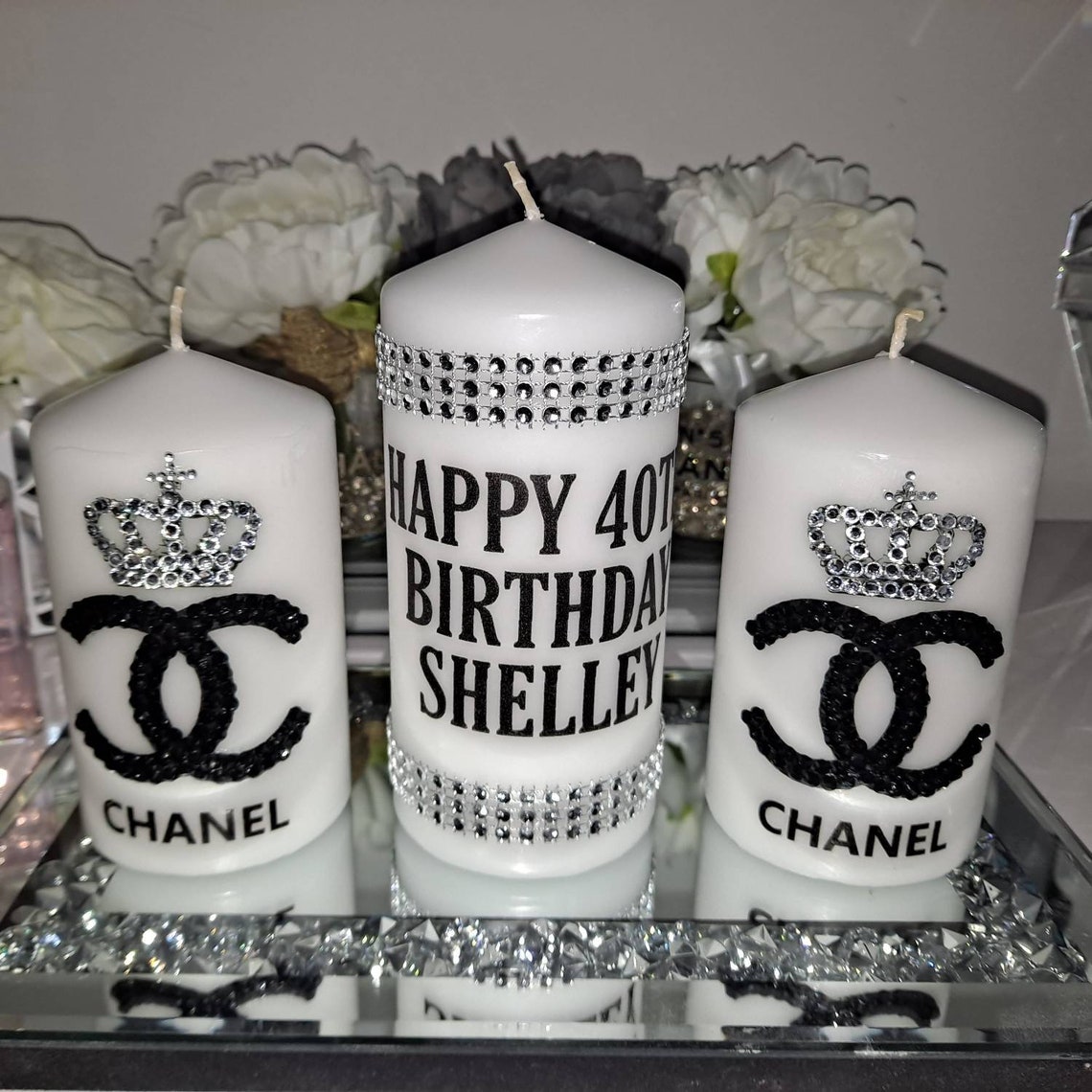 Personalize Birthday Candles Etsy