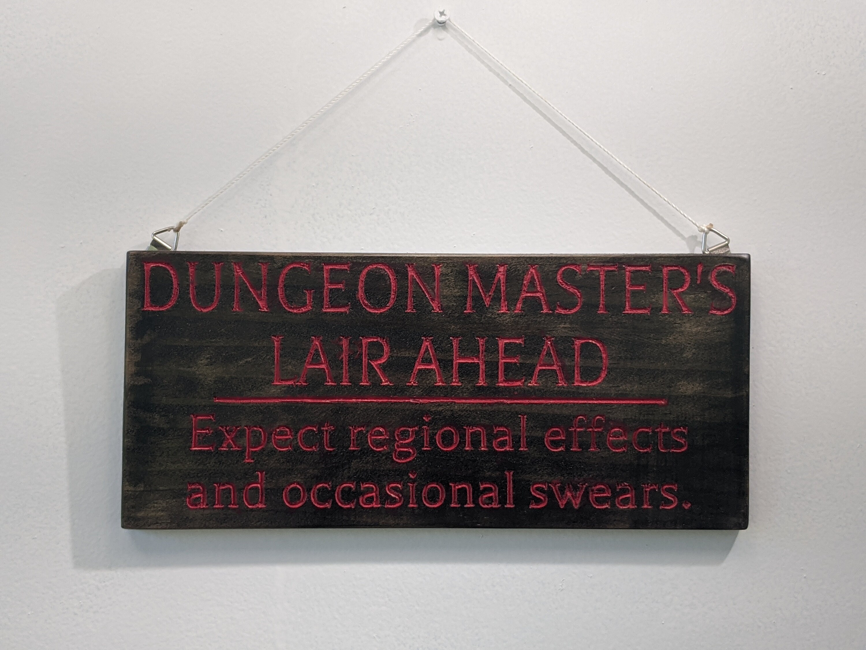 Dungeon Master's Lair Sign - Etsy