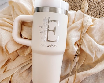 Flower Girl Ring Bearer Cups, Flower Girl Cup for Toddlers, Ring Bearer Kids Cup, Bridal Party Tumblers, Personalized Kids Water Bottle 14oz
