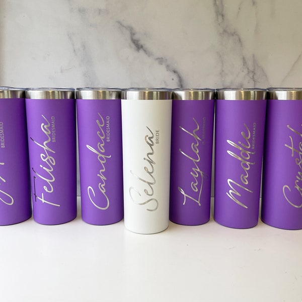 Bridal Party Tumbler Etsy
