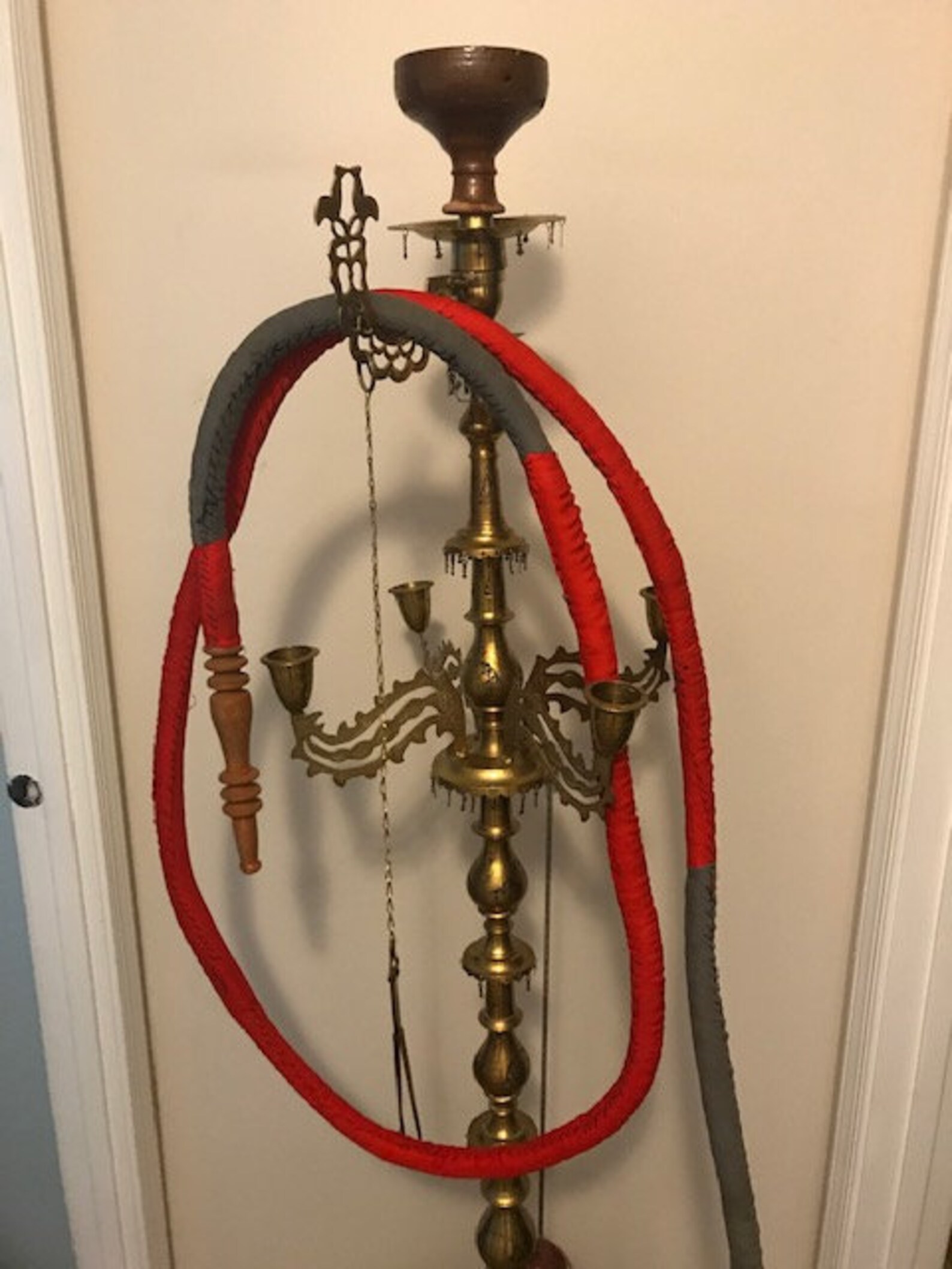 Beautiful Hand Made Middle East 5' Hookah Purchased in Etsy UK