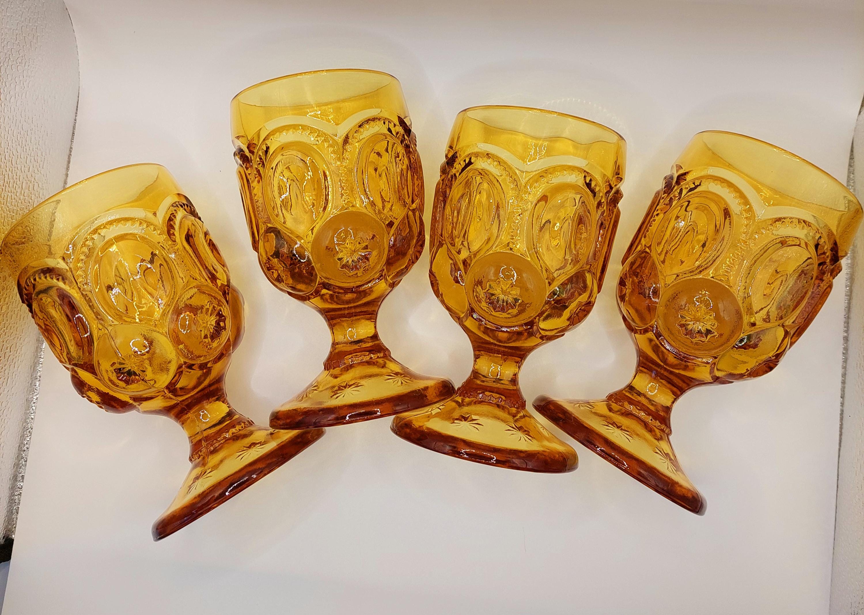 アンティークグラス Moon and Stars Goblets Moon and Stars Vintage Goblets - Etsy