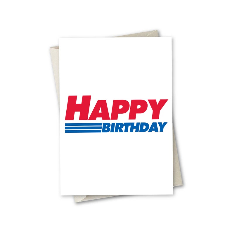 Happy Birthday Costco Font Greeting Card Christmas Cards Etsy