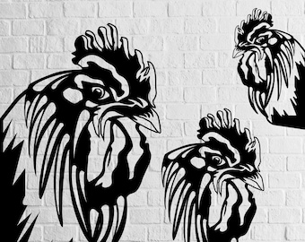 Chicken Dxf, Peeking SVG for Cricut, Chicken dxf, Farm life clipart, laser cut, vinyl shirt design, dxf file for plasma, metal ranch sign