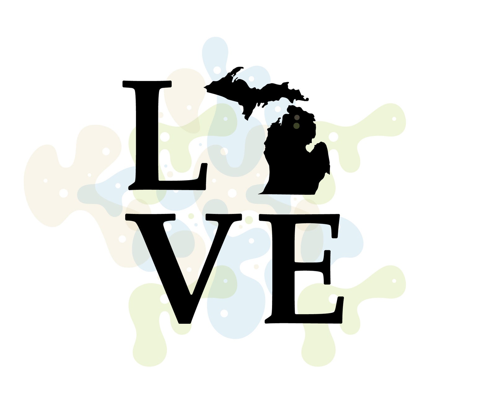 Michigan State Svg Michigan Bundle Michigan Silhouette - Etsy