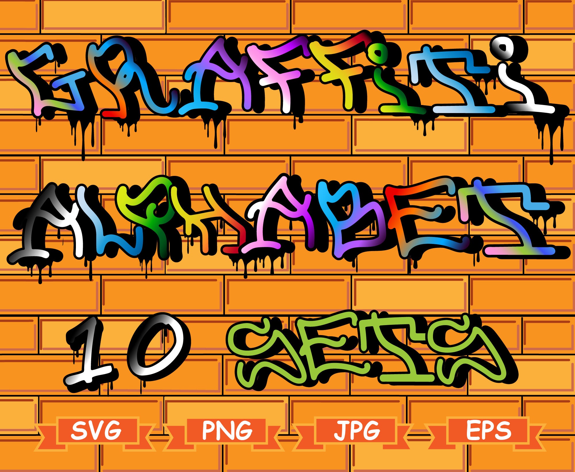 Free Graffiti Font SVG