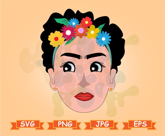 Download Frida Kahlo Svg Starbucks Frida Svg Frida Kahlo Clipart Etsy