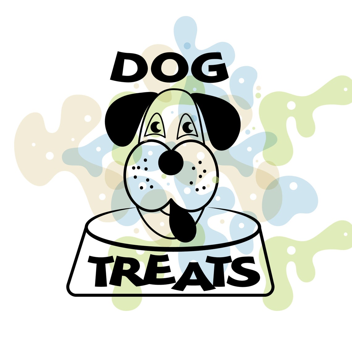 Dog Treats Svg Dog Treat Svg Dog Treats Silhouette Dog Treats Etsy
